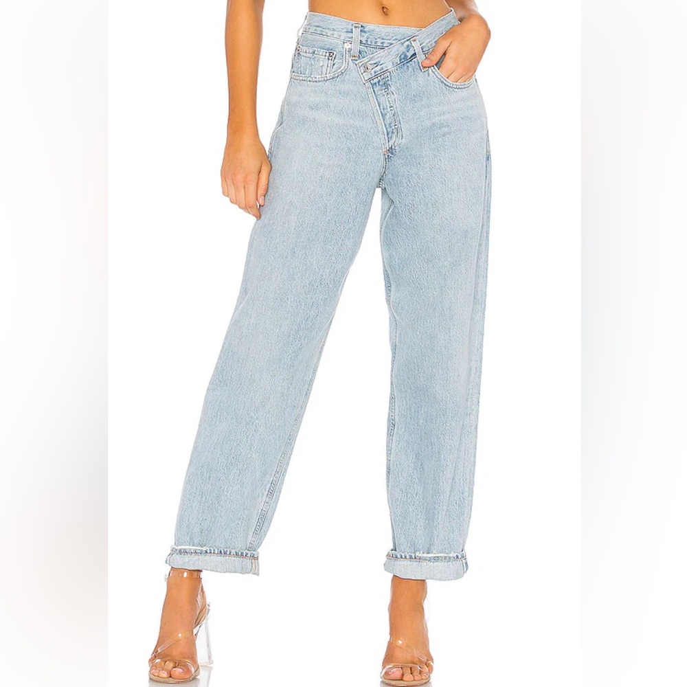 AGOLDE Criss Cross Jeans